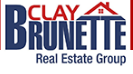 CLAY BRUNETTE real estate group logo